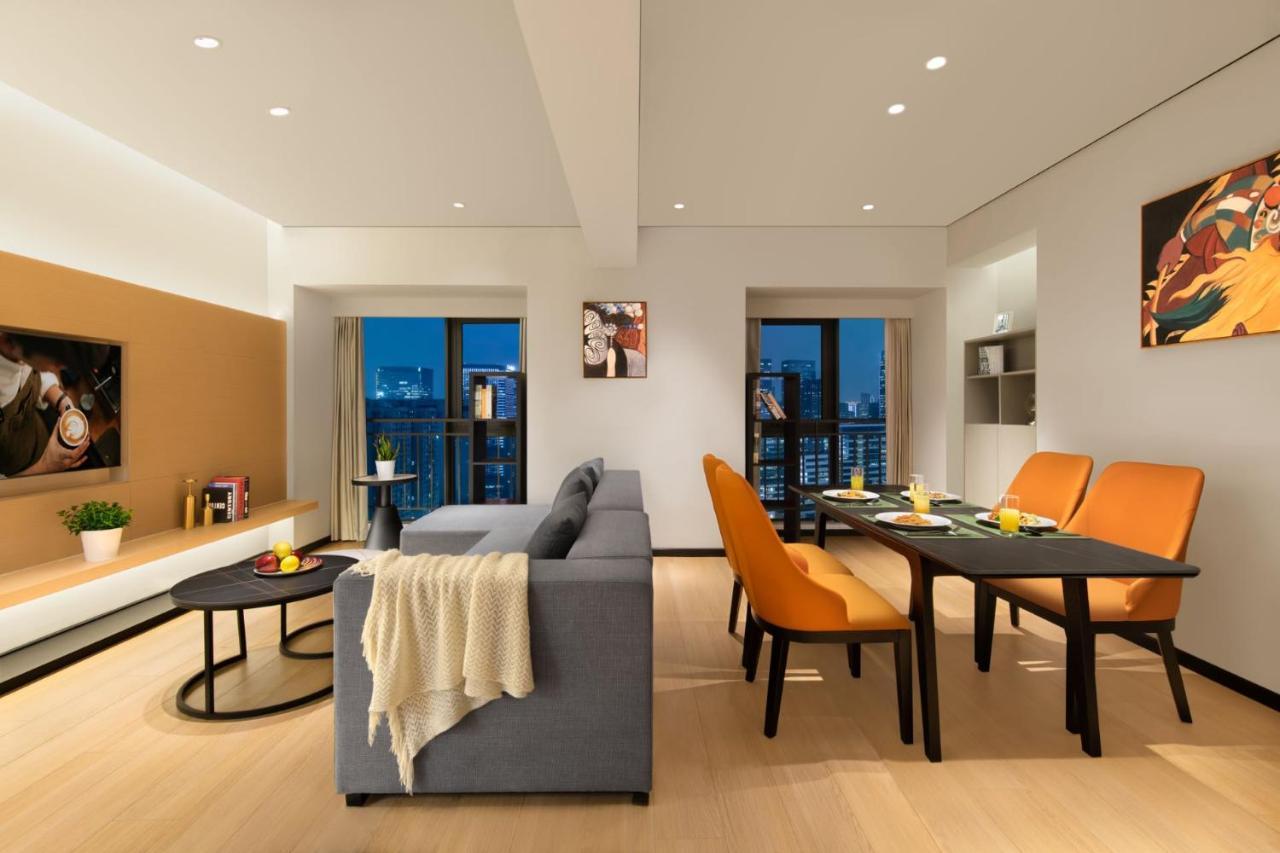 Citadines Gaoxin Chengdu Aparthotel ภายนอก รูปภาพ