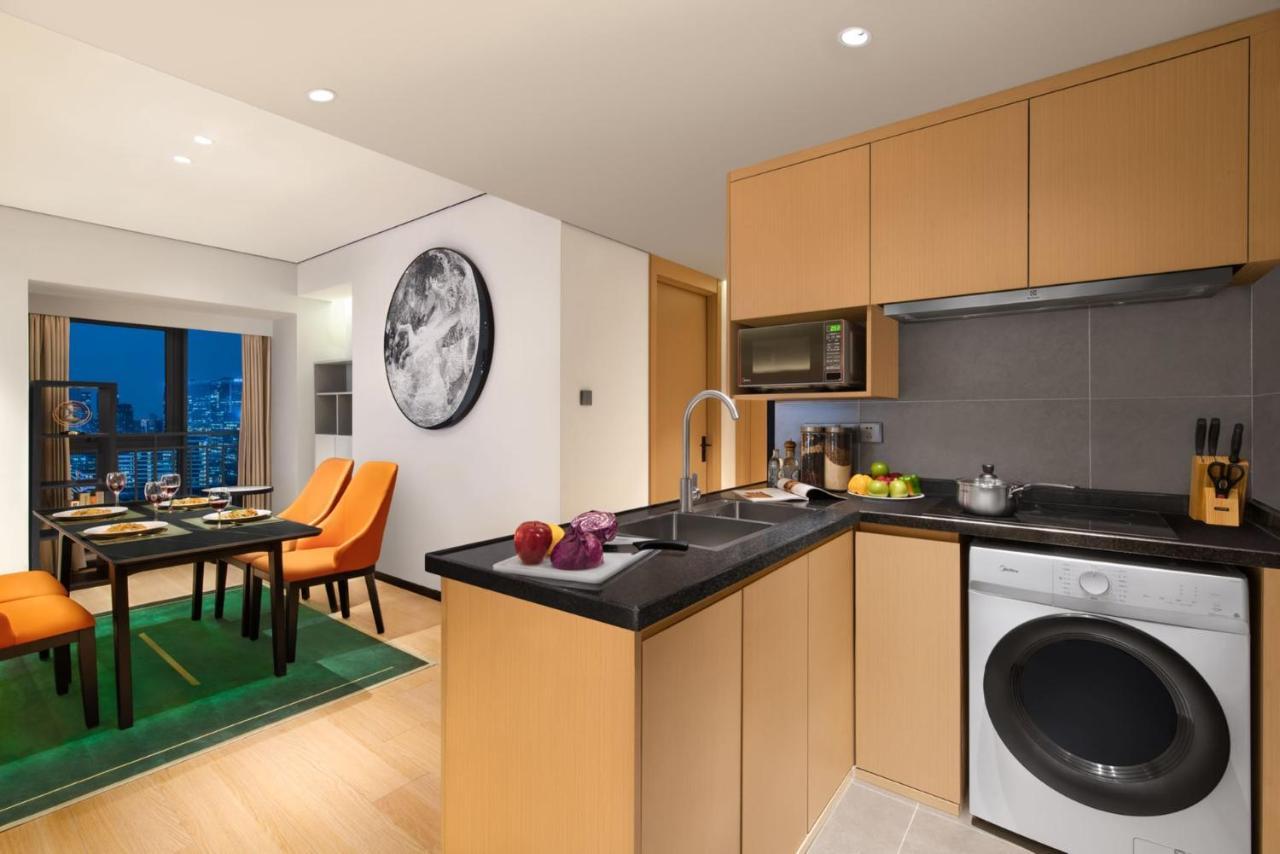 Citadines Gaoxin Chengdu Aparthotel ภายนอก รูปภาพ